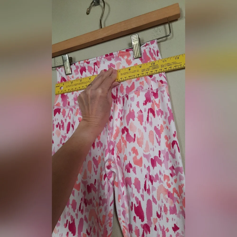 Colorful Pink Gap Fit Leggings For Girls